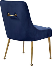 Load image into Gallery viewer, Owen Black Velvet Dining Chair