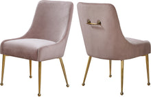 Load image into Gallery viewer, Owen Black Velvet Dining Chair