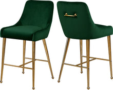 Load image into Gallery viewer, Owen Green Velvet Stool