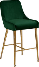 Load image into Gallery viewer, Owen Green Velvet Stool