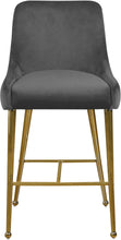 Load image into Gallery viewer, Owen Black Velvet Stool