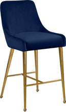 Load image into Gallery viewer, Owen Black Velvet Stool