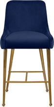 Load image into Gallery viewer, Owen Black Velvet Stool