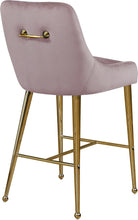 Load image into Gallery viewer, Owen Black Velvet Stool