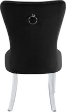 Load image into Gallery viewer, Miley Black Velvet Dining Chair