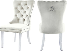 Load image into Gallery viewer, Miley Black Velvet Dining Chair