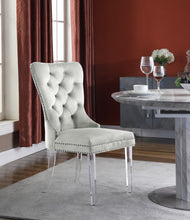 Load image into Gallery viewer, Miley Black Velvet Dining Chair