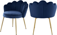Load image into Gallery viewer, Claire Black Velvet Dining Chair