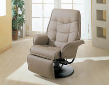 Load image into Gallery viewer, Berri Contemporary Beige Swivel Recliner