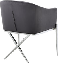 Load image into Gallery viewer, Xavier Black Velvet Dining Chair