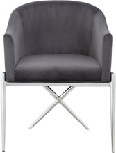 Load image into Gallery viewer, Xavier Black Velvet Dining Chair