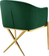 Load image into Gallery viewer, Xavier Grey Velvet Dining Chair