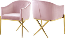Load image into Gallery viewer, Xavier Black Velvet Dining Chair