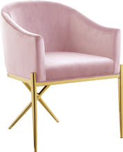 Load image into Gallery viewer, Xavier Black Velvet Dining Chair