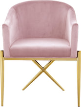 Load image into Gallery viewer, Xavier Black Velvet Dining Chair