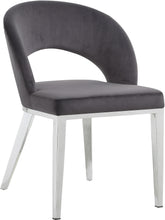 Load image into Gallery viewer, Roberto Black Velvet Dining Chair
