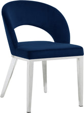 Load image into Gallery viewer, Roberto Black Velvet Dining Chair