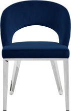 Load image into Gallery viewer, Roberto Black Velvet Dining Chair