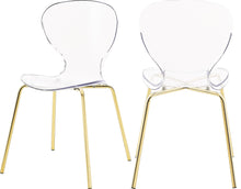 Load image into Gallery viewer, Clarion Gold Dining Chair