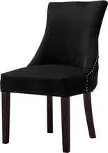 Load image into Gallery viewer, Hannah Black Velvet Dining Chair