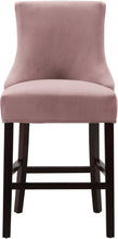 Load image into Gallery viewer, Hannah Black Velvet Stool