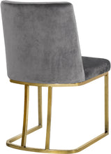 Load image into Gallery viewer, Heidi Black Velvet Dining Chair