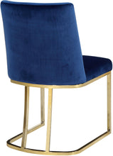 Load image into Gallery viewer, Heidi Black Velvet Dining Chair
