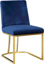 Load image into Gallery viewer, Heidi Black Velvet Dining Chair
