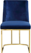 Load image into Gallery viewer, Heidi Black Velvet Dining Chair