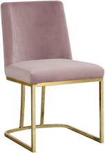 Load image into Gallery viewer, Heidi Black Velvet Dining Chair