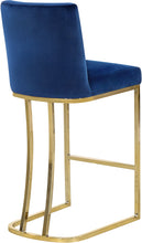 Load image into Gallery viewer, Heidi Black Velvet Stool