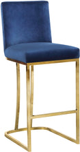 Load image into Gallery viewer, Heidi Black Velvet Stool