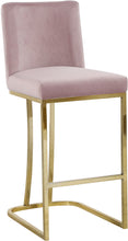 Load image into Gallery viewer, Heidi Black Velvet Stool