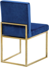 Load image into Gallery viewer, Giselle Black Velvet Dining Chair