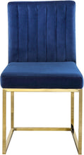 Load image into Gallery viewer, Giselle Black Velvet Dining Chair