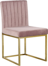 Load image into Gallery viewer, Giselle Black Velvet Dining Chair