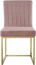 Load image into Gallery viewer, Giselle Black Velvet Dining Chair