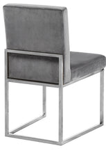 Load image into Gallery viewer, Giselle Black Velvet Dining Chair