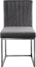 Load image into Gallery viewer, Giselle Black Velvet Dining Chair