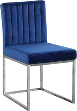 Load image into Gallery viewer, Giselle Black Velvet Dining Chair