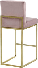 Load image into Gallery viewer, Giselle Black Velvet Stool