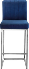 Load image into Gallery viewer, Giselle Black Velvet Stool
