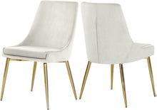 Load image into Gallery viewer, Karina Black Velvet Dining Chair