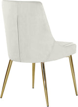 Load image into Gallery viewer, Karina Black Velvet Dining Chair
