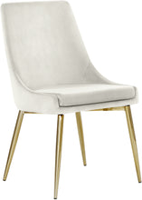 Load image into Gallery viewer, Karina Black Velvet Dining Chair
