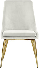 Load image into Gallery viewer, Karina Black Velvet Dining Chair