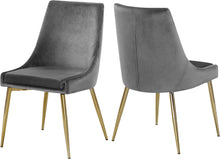 Load image into Gallery viewer, Karina Black Velvet Dining Chair