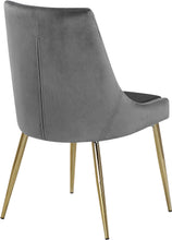 Load image into Gallery viewer, Karina Black Velvet Dining Chair