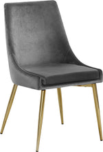 Load image into Gallery viewer, Karina Black Velvet Dining Chair