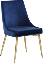 Load image into Gallery viewer, Karina Black Velvet Dining Chair